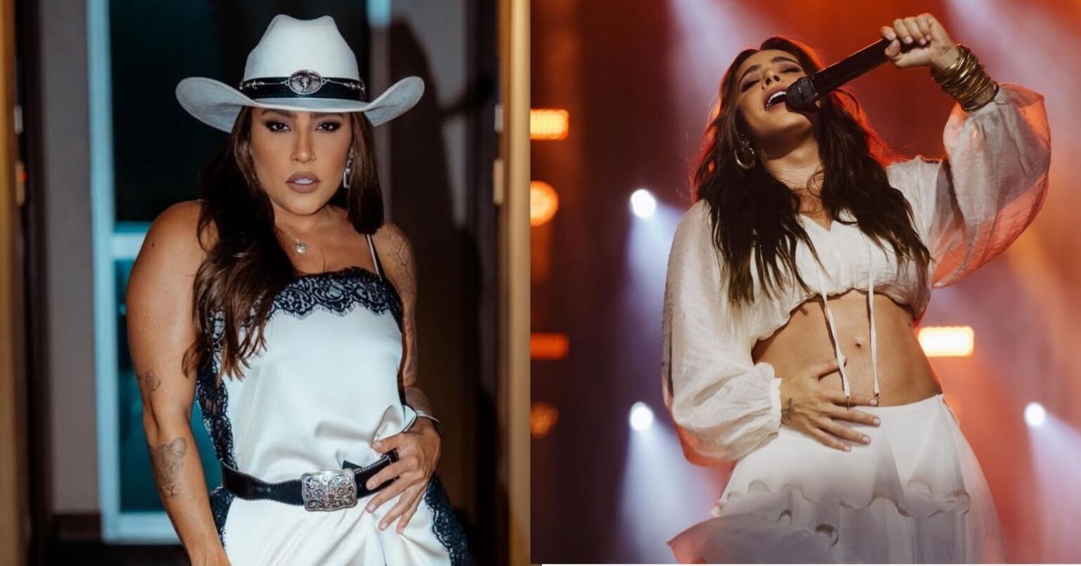 Lauana Prado se apresenta no palco e confirma gravidez, revelando detalhes de como engravidou na primeira tentativa