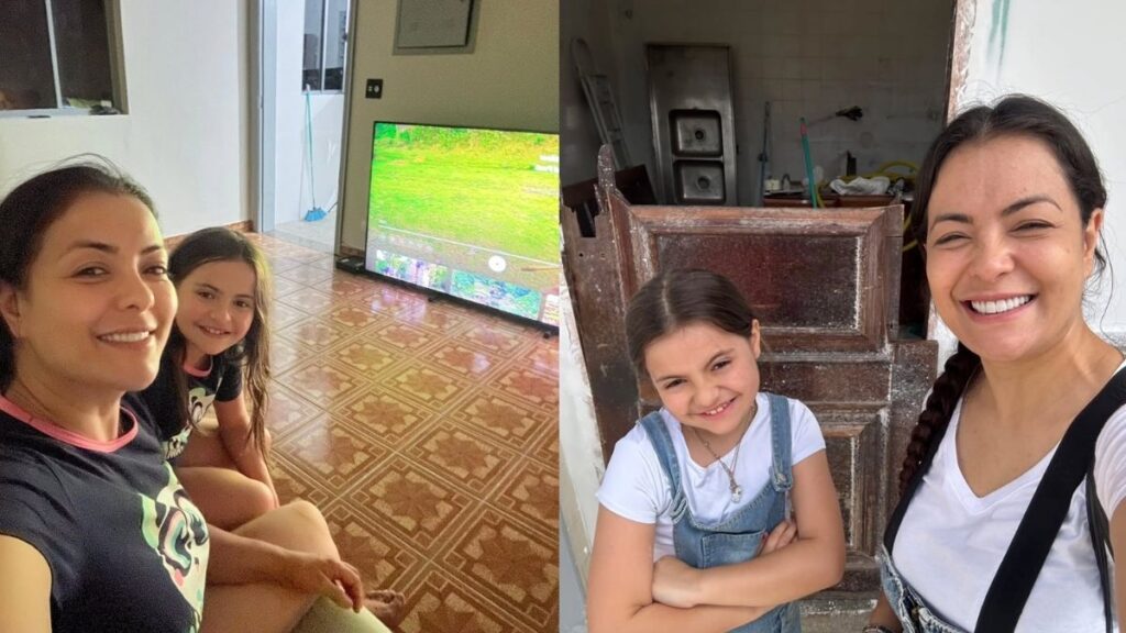 Li Martins passa 1ª noite na casa nova com a filha: ‘O amor mora aqui’ Li Martins vive 1ª noite na casa nova ao lado da filha: “O amor mora aqui”
