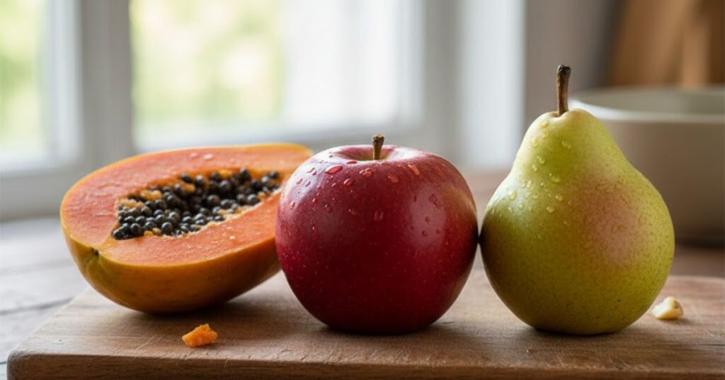 Barriga estufada depois do almoço? Essas frutas podem ajudar Barriga estufada depois do almoço? Essas frutas podem ajudar