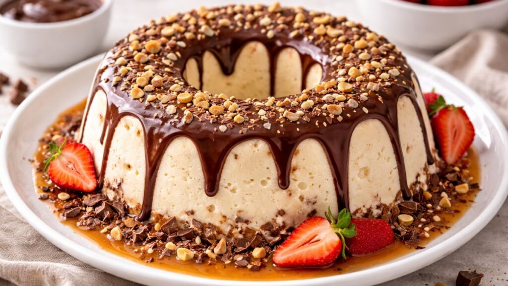 O Pudim de sorvete gelado que todo mundo vai amar