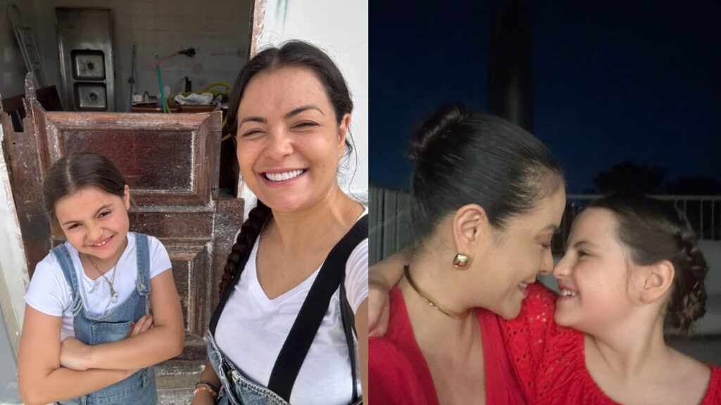 Após perder o marido, Li Martins se emociona ao falar da filha: 'Ela está sempre comigo'