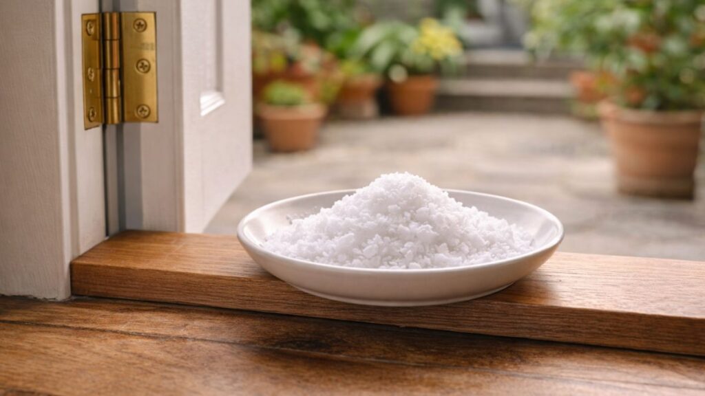 O significado de ter um prato com sal na porta segundo o Feng Shui O significado de ter um prato com sal na porta segundo o Feng Shui
