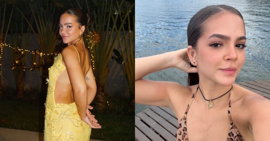 Mel Maia posa para fotos publicadas no Instagram ao refletir sobre o ano de 2025 após a perda da mãe
