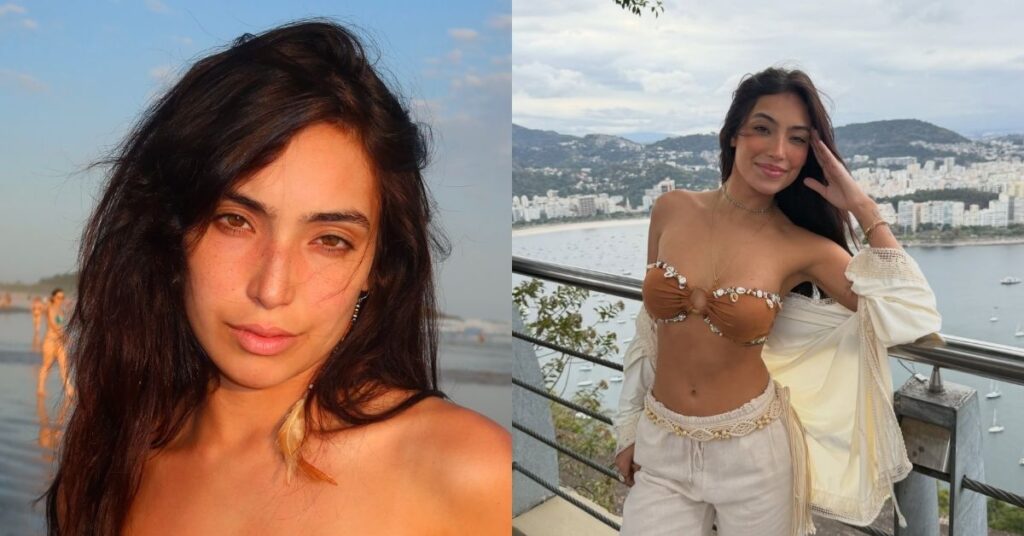 Vanessa Lopes posa em registros feitos durante viagem a Fernando de Noronha, em imagens publicadas nas redes sociais