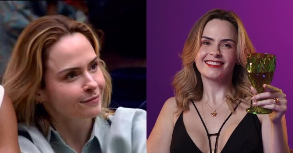 BBB 26: entenda por que Ana Paula foi expulsa do BBB 16 Ana Paula Renault em duas fotos atuais, sorrindo, em registros recentes dentro e fora da casa do BBB 26