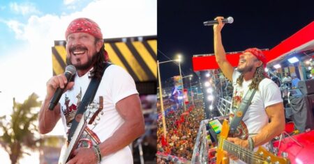 Bell Marques interrompe trio e paga R$ 2 mil para ambulante; entenda Bell Marques canta no trio elétrico durante o Carnaval de Salvador no circuito Barra-Ondina