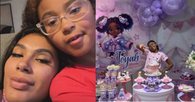 Pocah ao lado da filha Vitória e registro da festa de aniversário após crise de psoríase