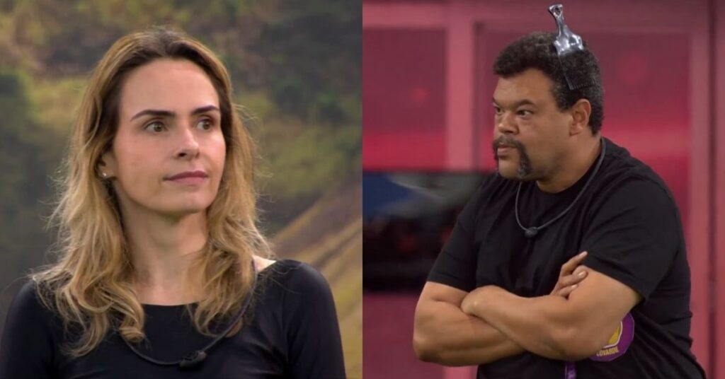 BBB 26: Ana Paula enfrenta Babu no Sincerão e dispara: ‘Não tenho medo de homem’ Ana Paula Renault encara Babu Santana durante discussão no Sincerão do BBB 26 enquanto o ator aparece com braços cruzados na dinâmica do reality