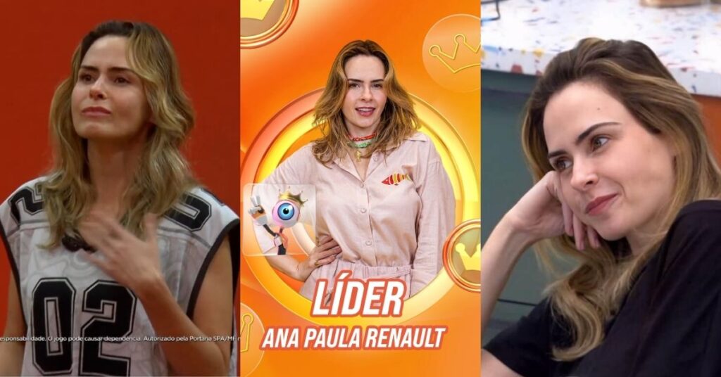 BBB 26: Vitória de Ana Paula muda o jogo e define o Top 10 Dinâmica da prova do líder tem vencedora, Ana Paula Renault no BBB 26