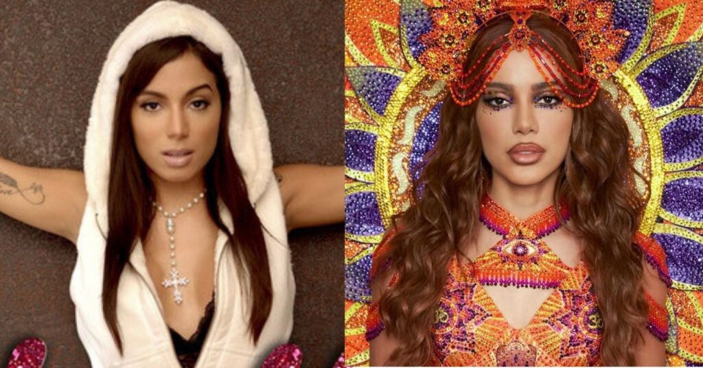Antes e depois das celebridades: 15 transformações que chocaram 1 antes e depois das celebridades com comparação da transformação estética de Anitta
