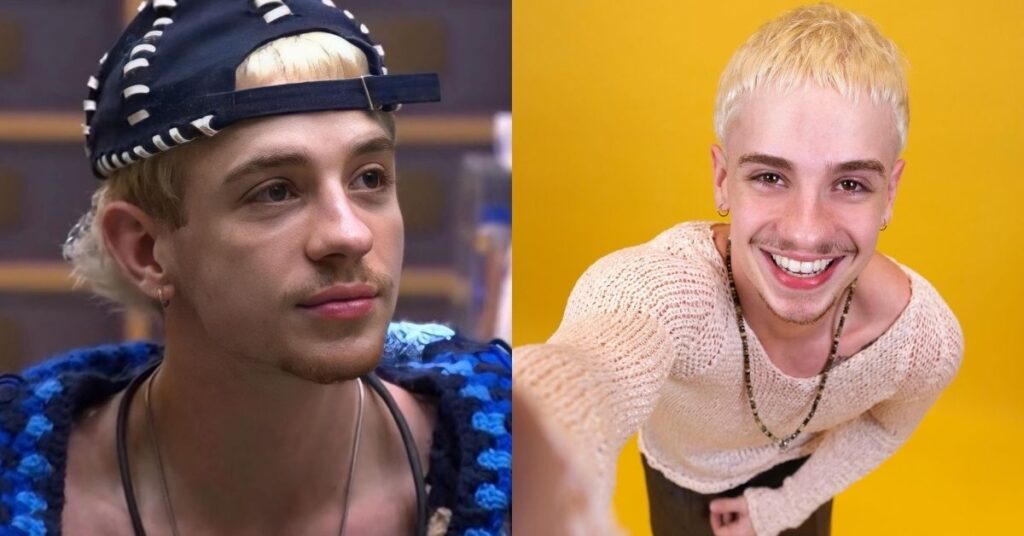 Juliano Floss no BBB 26 e em ensaio fora do reality promocional