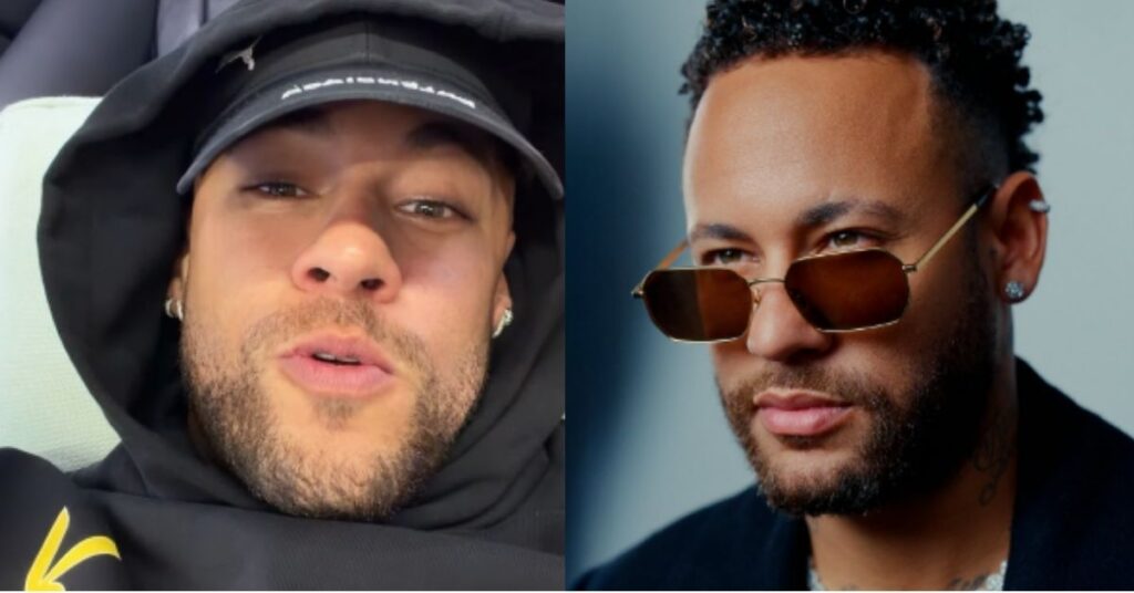 Neymar Jr. aparece em vídeo nas redes sociais durante desabafo sobre críticas e polêmicas envolvendo seu nome.