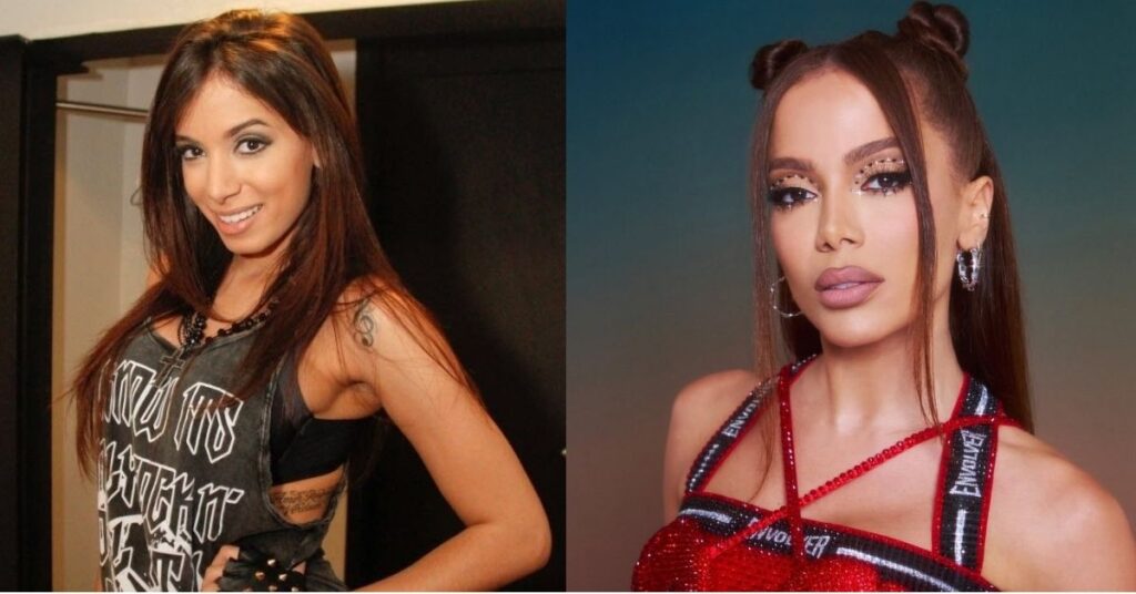 Transformação celebridades: 24 mudanças de visual que surpreenderam fãs 1 transformação das celebridades com antes e depois de Anitta mostrando mudanças de imagem e estilo ao longo da carreira