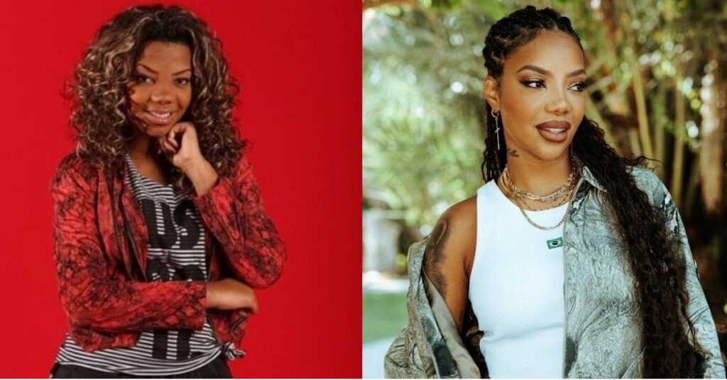 Transformação celebridades: 24 mudanças de visual que surpreenderam fãs 2 transformação das celebridades com antes e depois de Ludmilla destacando evolução visual e artística