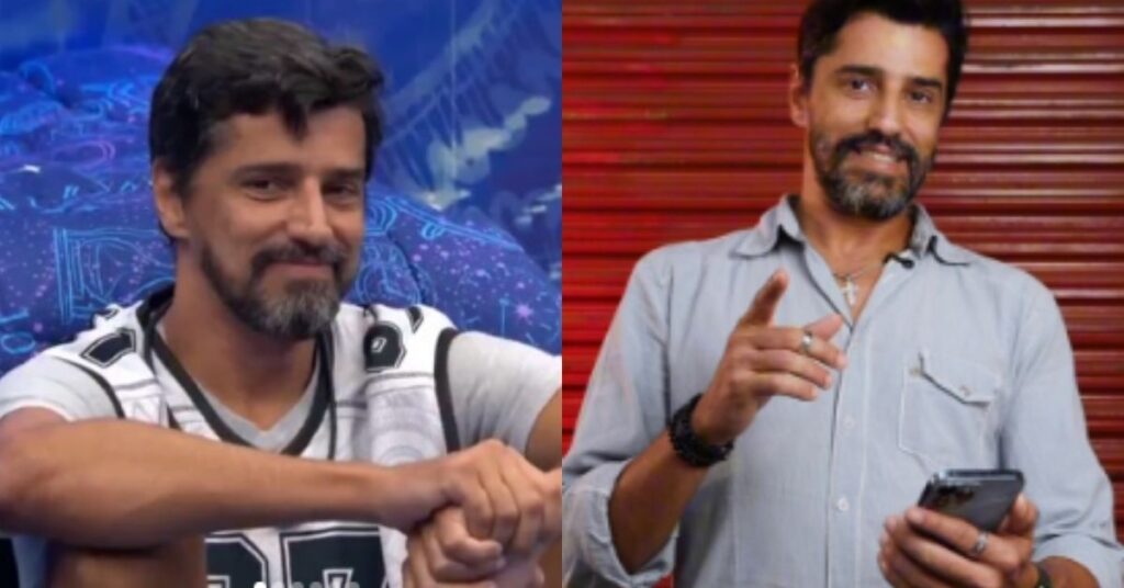 Alberto Cowboy que realizou a prova do líder e ganhou pela quarta vez
