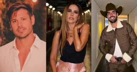 Dado Dolabella aciona Justiça após análise sobre briga com Wanessa Camargo e Luan Pereira Dado Dolabella, Wanessa Camargo e Luan Pereira em montagem após polêmica envolvendo os três