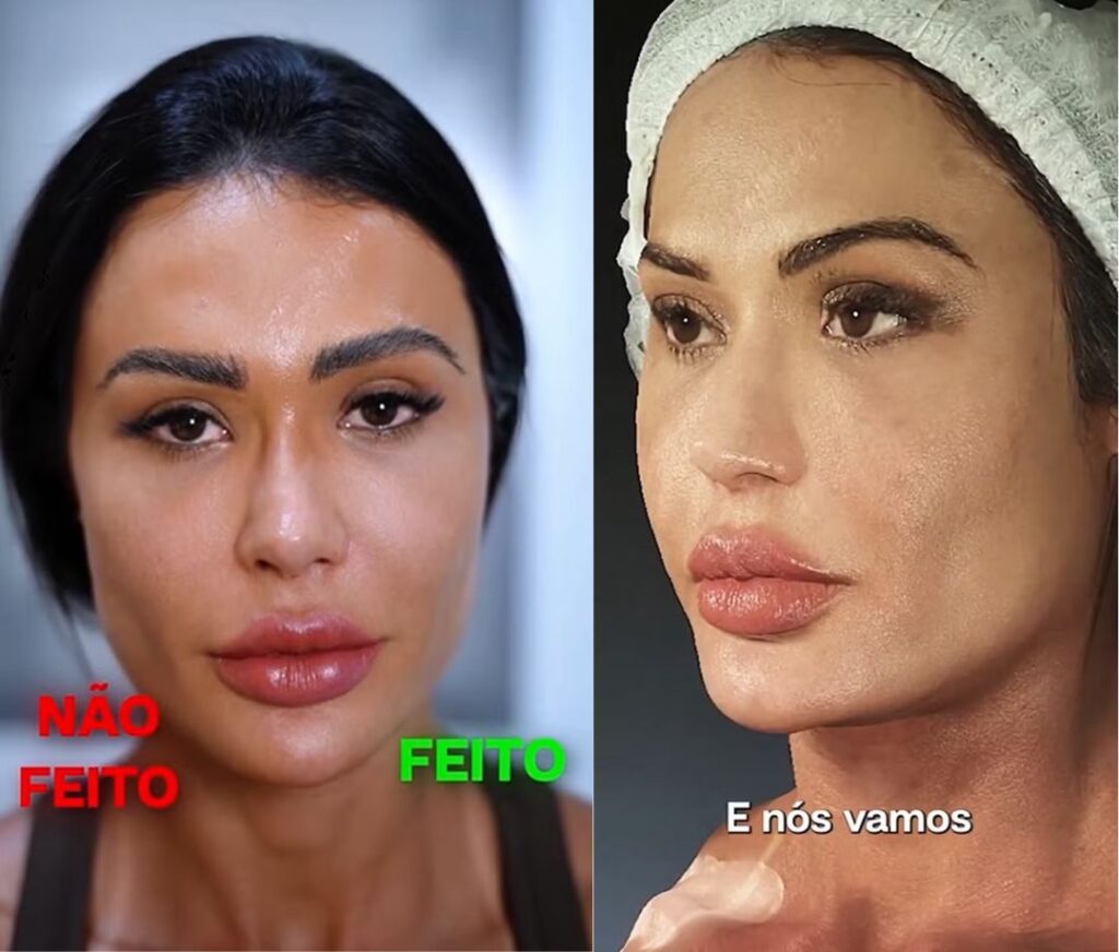 Gracyanne Barbosa surpreende com novo visual após retirada de procedimentos; confira 1 Resultado de procedimento facial de Gracyanne Barbosa