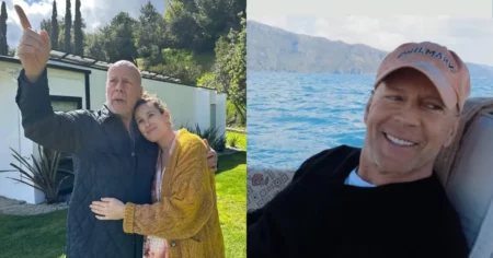 Filha de Bruce Willis revela mudança emocionante do ator em luta contra demência Bruce Willis posa ao lado da filha Rumer Willis em montagem usada após atriz comentar mudanças do ator durante batalha contra demência.