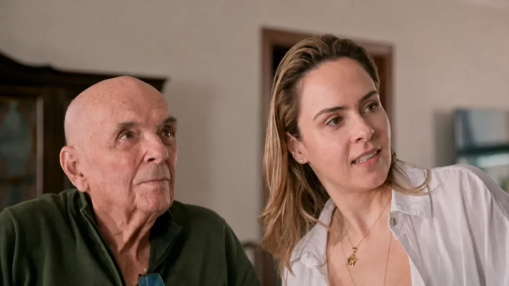 Ana Paula Renault e pai