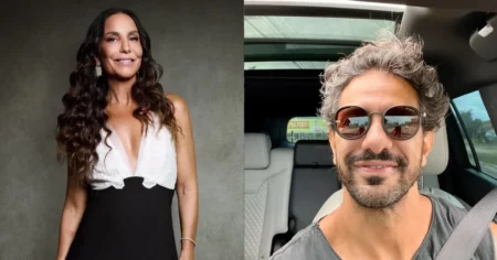 Ivete Sangalo é clicada aos beijos pela 1ª vez após fim do casamento Montagem mostra Ivete Sangalo e o empresário Tiago Maia após cantora aparecer em clima de romance durante viagem à Itália.