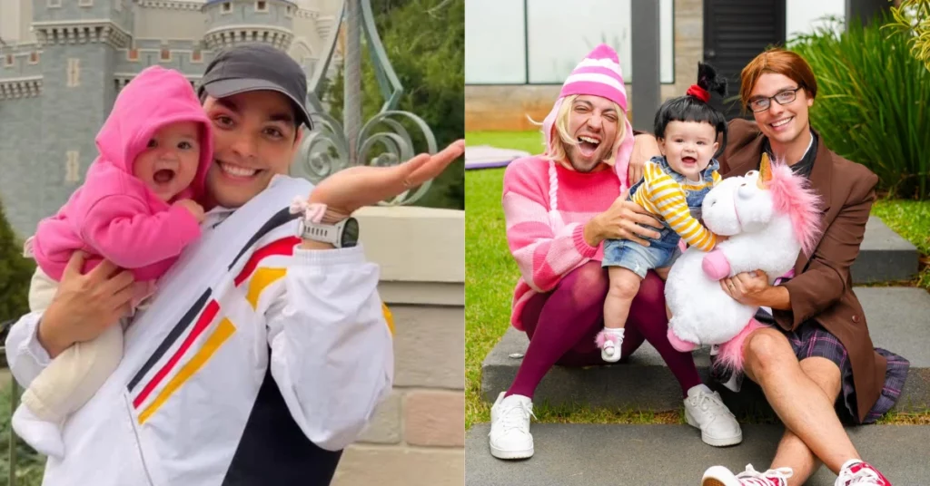 Lucas Bley faz alerta após engasgo da filha Mia; entenda o cuidado Lucas Bley aparece com a filha Mia em montagem com Lucas Rangel após relatar engasgo da bebê durante introdução alimentar