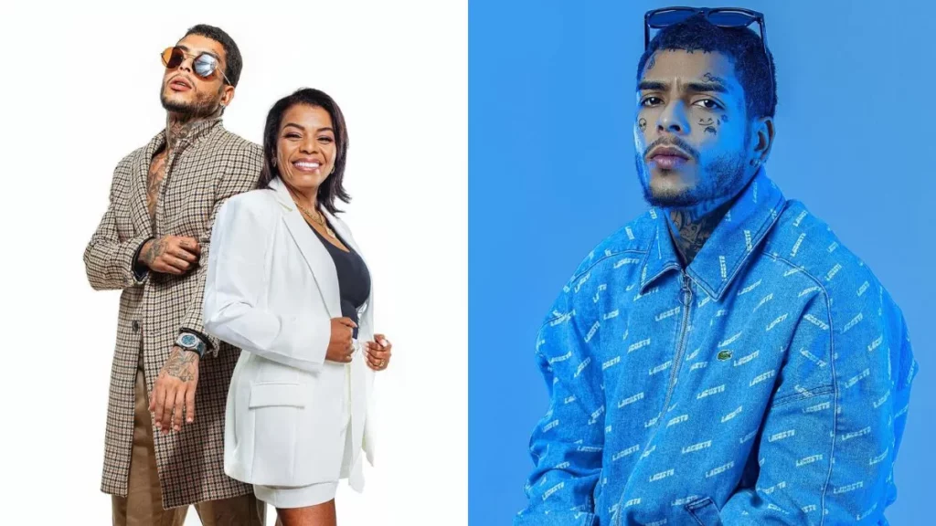 Mãe de MC Kevin quer reabrir caso sobre morte do cantor; entenda o motivo Montagem com Valquiria Nascimento e MC Kevin.
