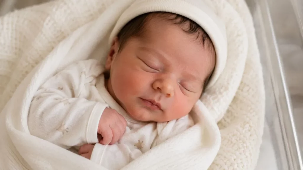 Nome feminino de 5 letras virou um dos mais usados do país foto de um bebê recém nascido.