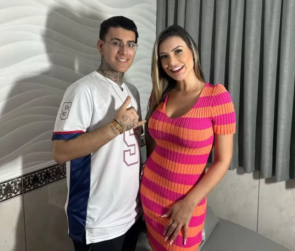 Arthur Urach e a mãe, Andressa Urach 