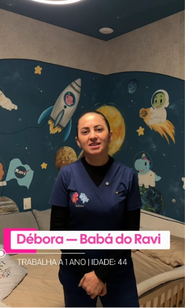 Viih Tube mostra as babás de Lua e Ravi em stories após explicar rotina com 6 profissionais