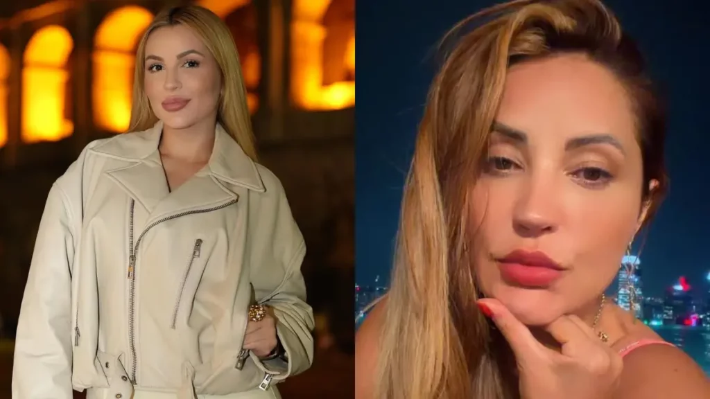 Montagem com Daniele Bezerra usando casaco claro e Deolane Bezerra em selfie publicada nas redes sociais.