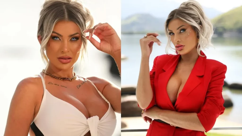 Montagem de fotos de Andressa Urach