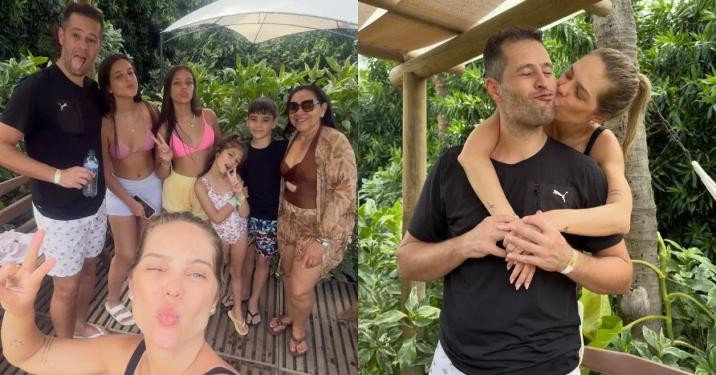 Pedro Leonardo viaja com a família para comemorar aniversário
