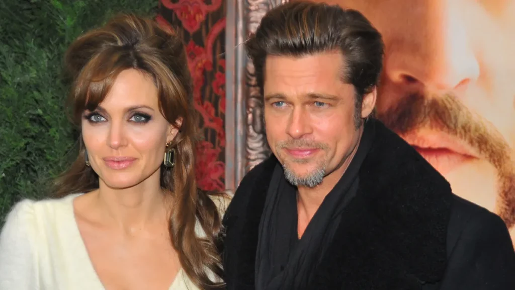 Foto de Angelina Jolie e Brad Pitt