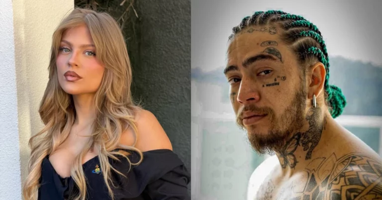 Luísa Sonza alfineta após unfollow em Whindersson: ‘homem medíocre’ Luísa Sonza e Whindersson Nunes em montagem sobre unfollow após polêmica nas redes sociais