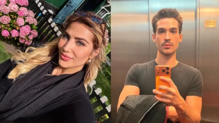 Jéssica Beatriz e João Guilherme aparecem em fotos lado a lado em montagem.