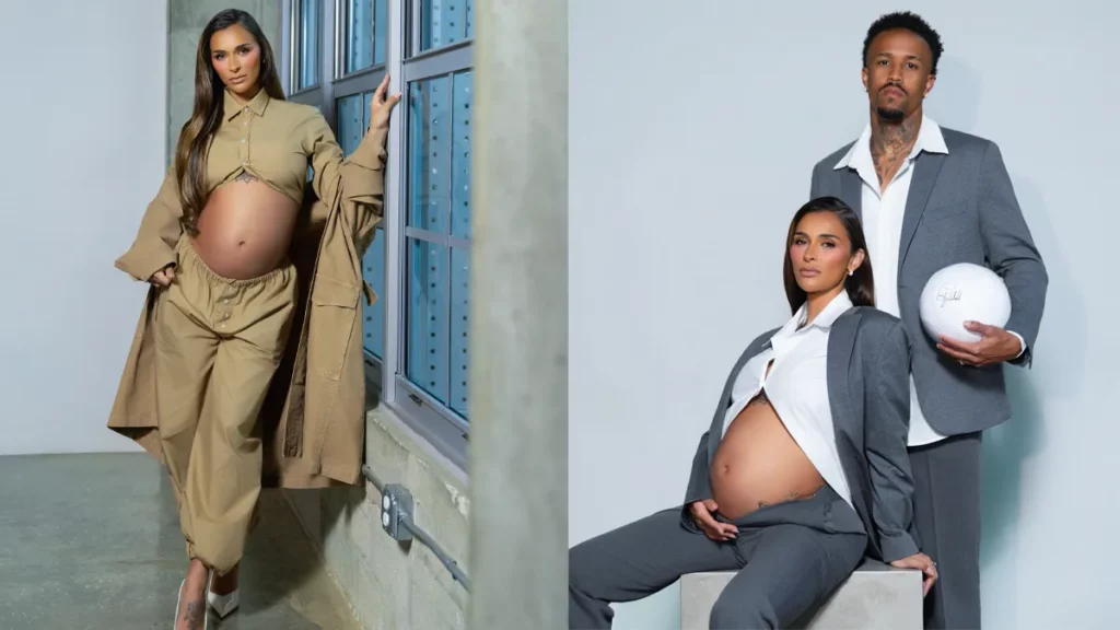 Montagem de fotos com Tainá Castro e Éder Militão