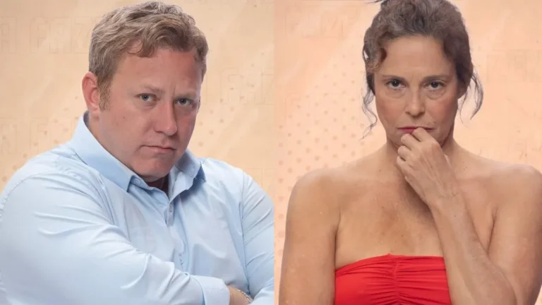 A Fazenda 18: Giovanna Gold se irrita com Sérgio Hondjakoff por motivo inusitado; veja Montagem de fotos entre Giovanna Gold e Sérgio Hondjakoff