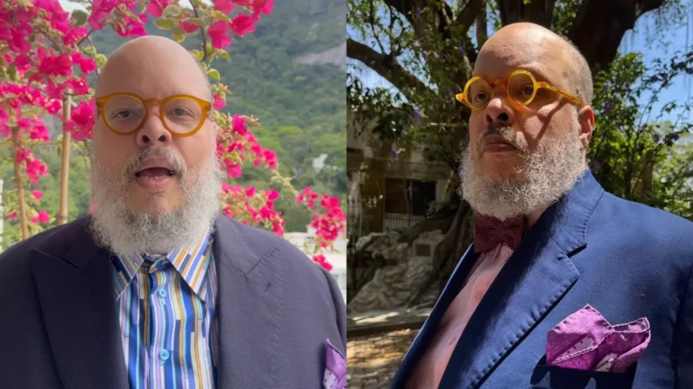 Ed Motta desabafa sobre shows ao vivo e dispara: ‘Vejo erro em show de todo mundo’ Montagem de fotos com Ed Motta