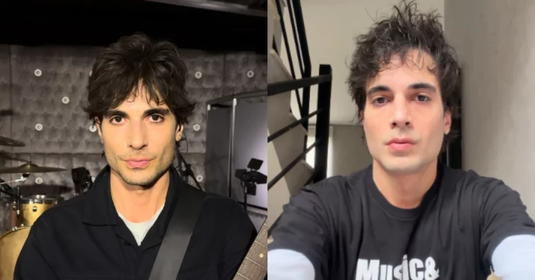Fiuk encerra carreira solo diante de 67 pessoas e faz anúncio inesperado Fiuk aparece em dois registros, um segurando um instrumento musical e outro em vídeo publicado nas redes sociais