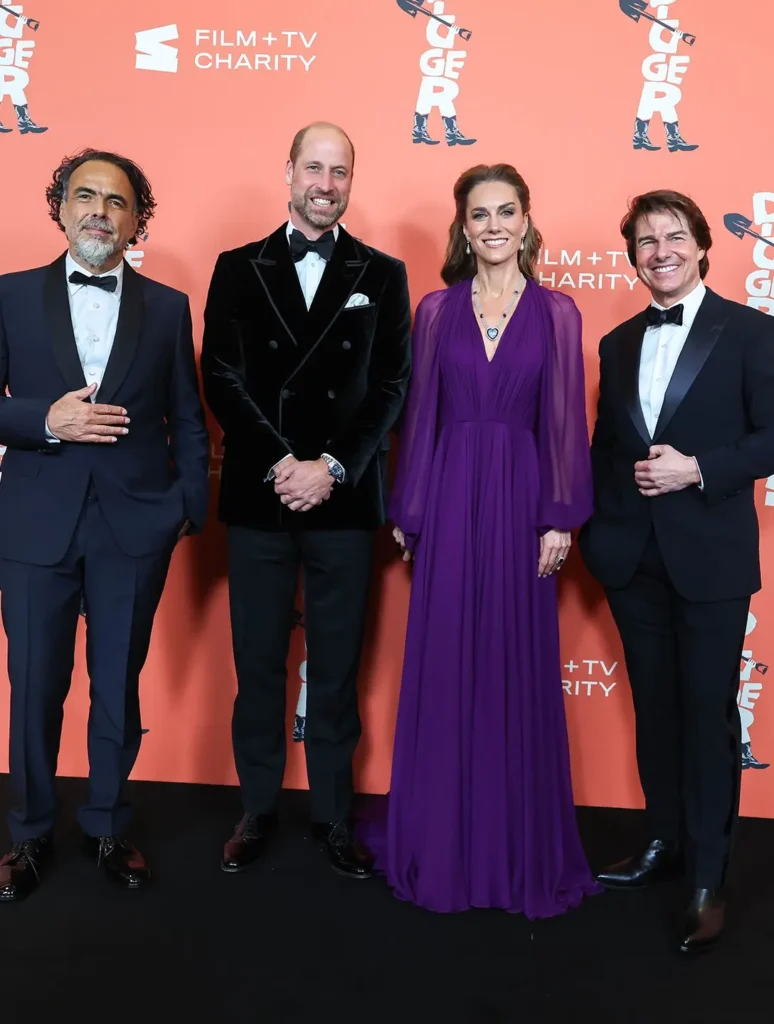 Tom Cruise surpreende e quebra protocolo real em encontro com Kate Middleton; entenda 5 Kate Middleton e Príncipe William na pré-estreia de Digger, filme estrelado por Tom Cruise.
