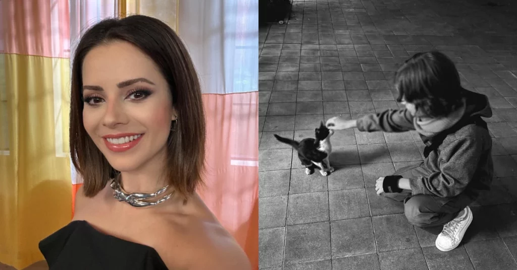 Sandy abre o jogo sobre não mostrar rosto do filho: ‘Preço alto’ Sandy aparece em montagem ao lado de registro do filho Theo com o rosto não visível