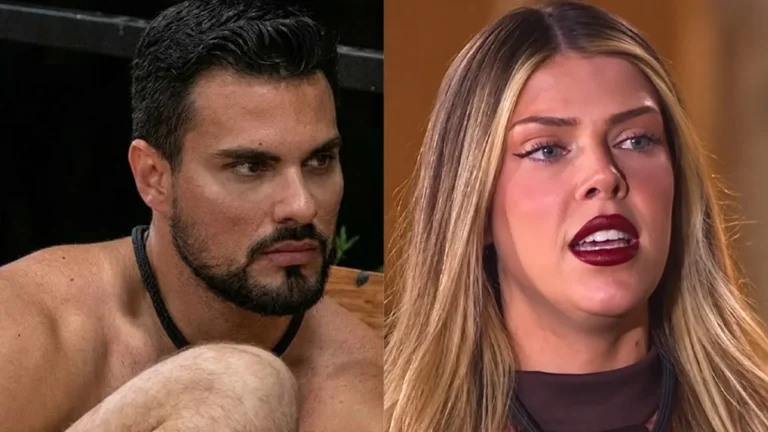 A Fazenda 18: Ana Bruna e Renê tem DR e rompem relacionamento no reality; veja Montagem de fotos entre Renê e Ana Bruna em A Fazenda 18