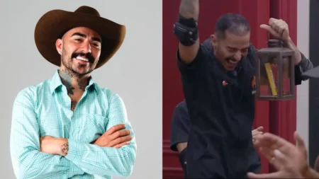 Montagem de fotos com Maik Leão em A Fazenda 18