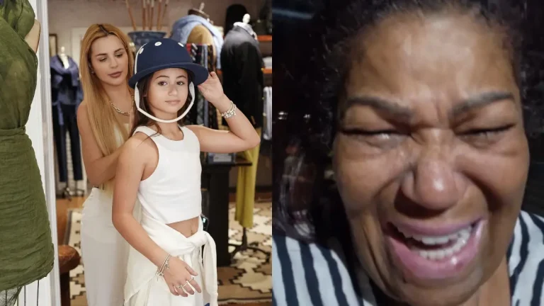 Montagem mostra Deolane Bezerra com a filha Valentina e Martinha emocionada ao relatar a crise enfrentada pela menina.