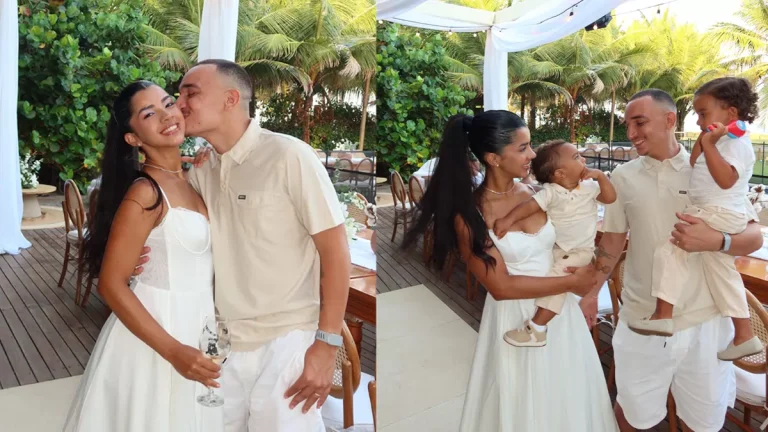 Montagem de fotos com Ary Mirelle, João Gomes e os filhos, Jorge e Joaquim