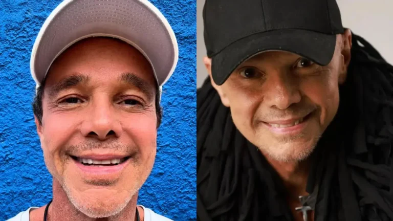 Famosos lamentam morte de Netinho, voz do hit Milla, aos 60 anos; veja Montagem com duas fotos do cantor Netinho.