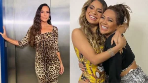 A Fazenda 18: Darlin revela oferta milionária de Ivete Sangalo para ajudar Lexa Montagem de fotos com Ivete Sangalo, Darlin Ferrattry e Lexa