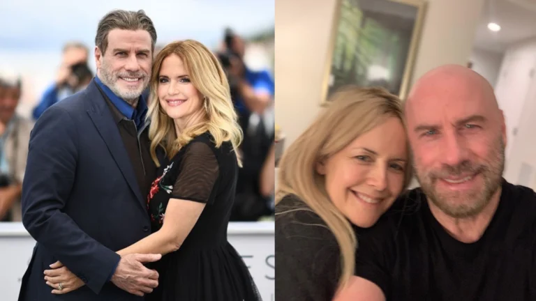 John Travolta emociona ao lembrar aniversário da esposa morta em 2020; veja Montagem de fotos com John Travolta e Kelly Preston