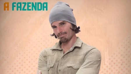 Jônatas Faro em imagem promocional de A Fazenda 18