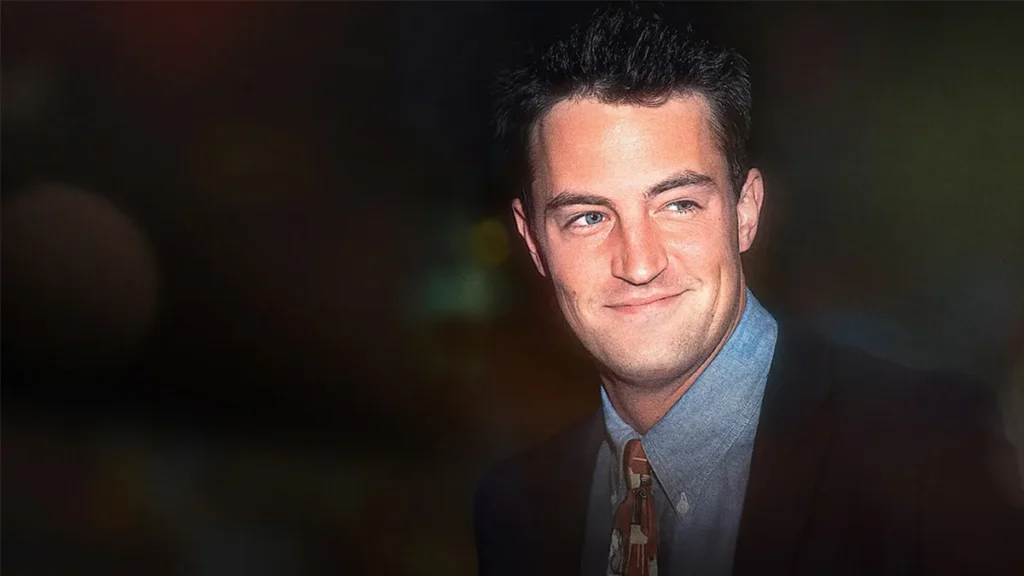 Matthew Perry em foto promocional do documentário da Netflix